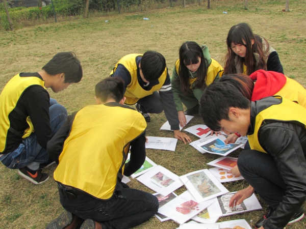 非常周末 三酉企业组织30多名员工赴野外拓展训练